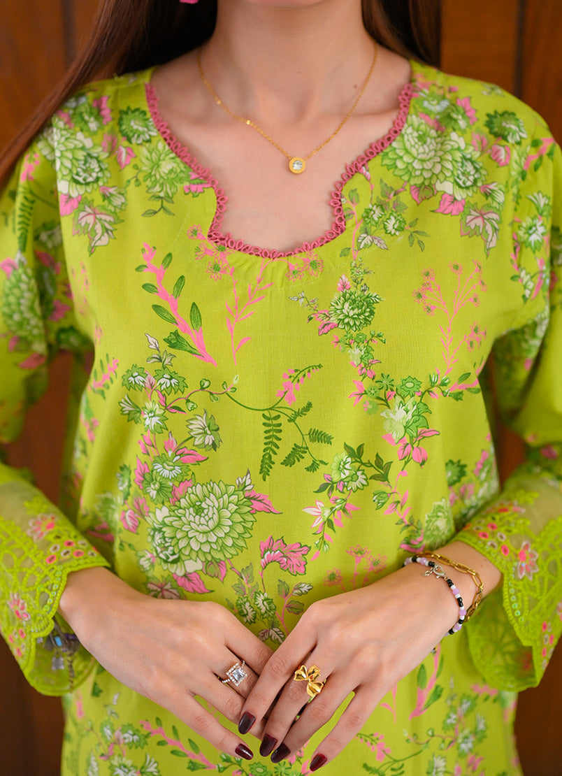 Olive Whisper Co-Ord Set