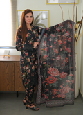 Midnight Bloom 3 PC Unstitched