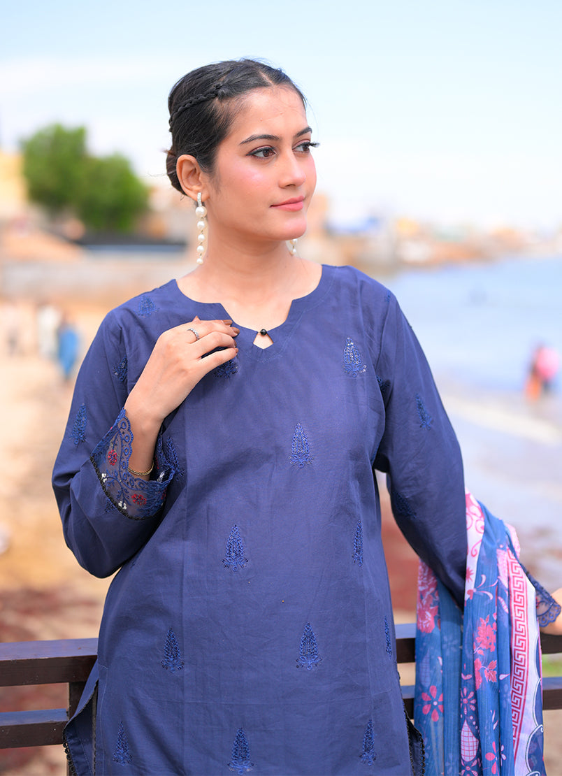 Deep Navy 3 PC Set
