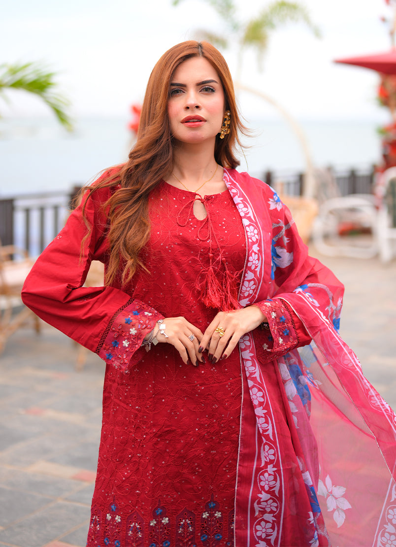 Rich Red 3 PC Set