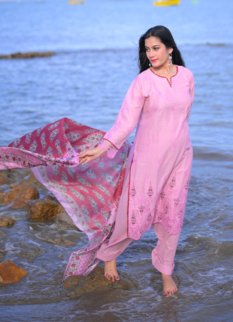 Soft Pink 3 PC Set
