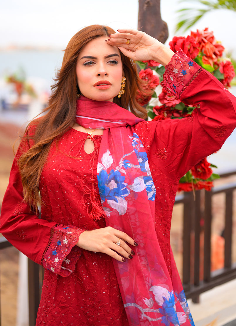 Rich Red 3 PC Set